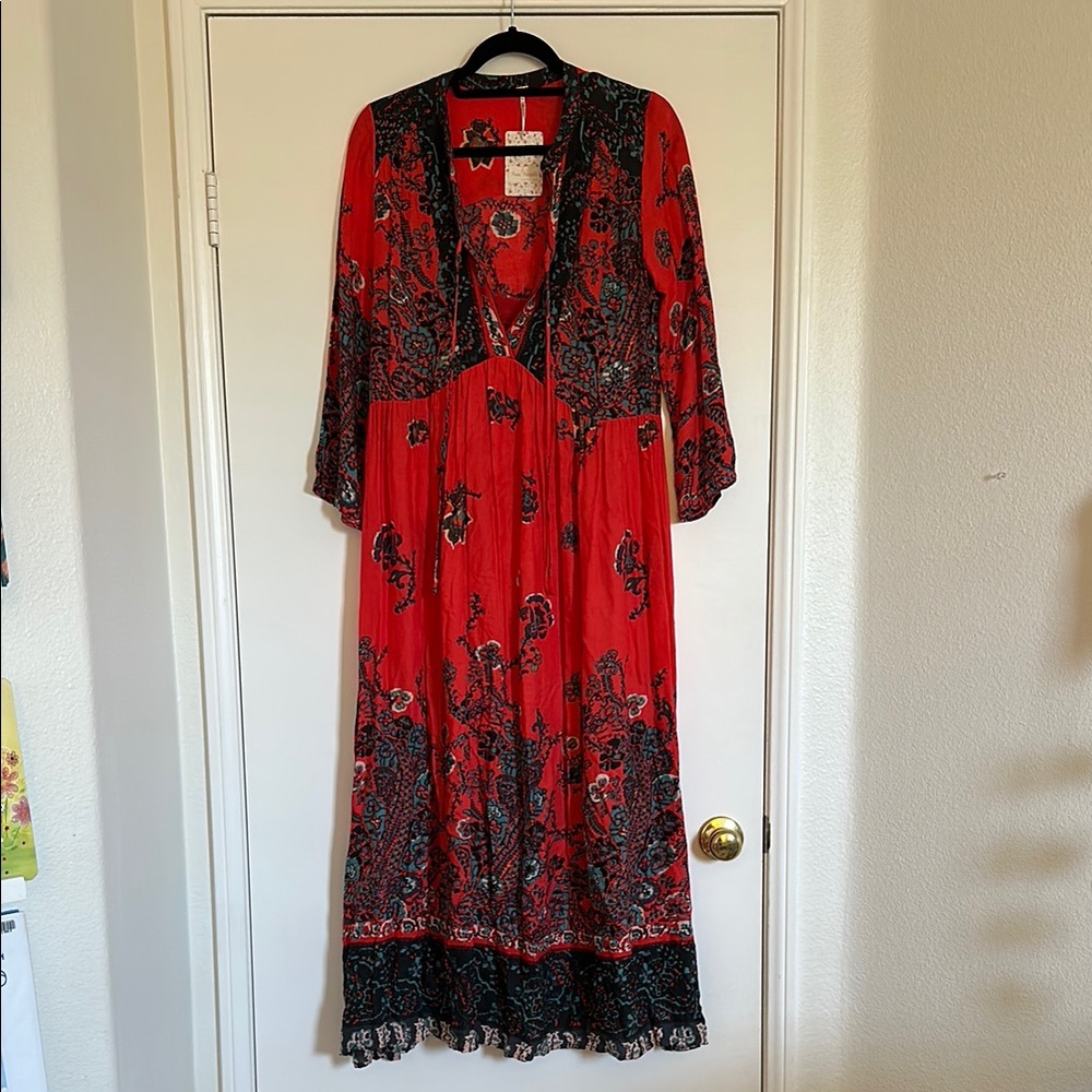 Free People If You Only Knew Maxi Dress XS NWT